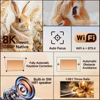 8K Android Portable Projector