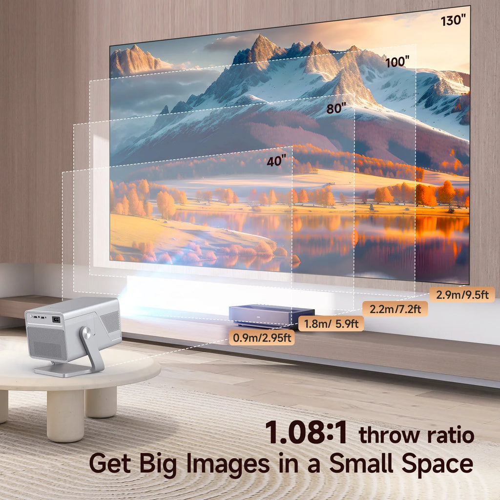 8K Android Portable Projector