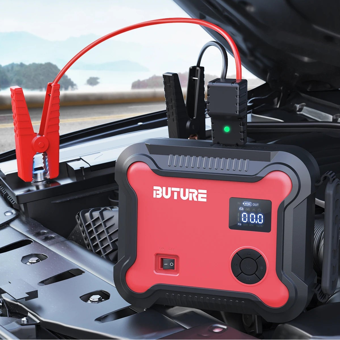 4-in-1 Jump Starter