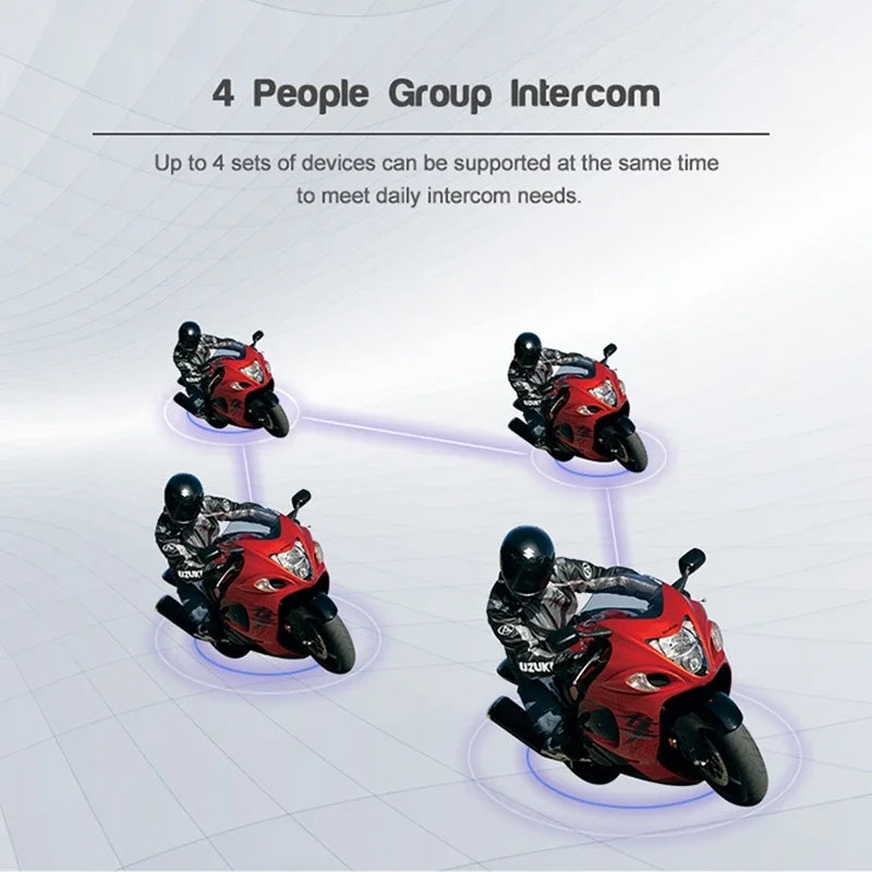 Bluetooth Motorcycle Intercom