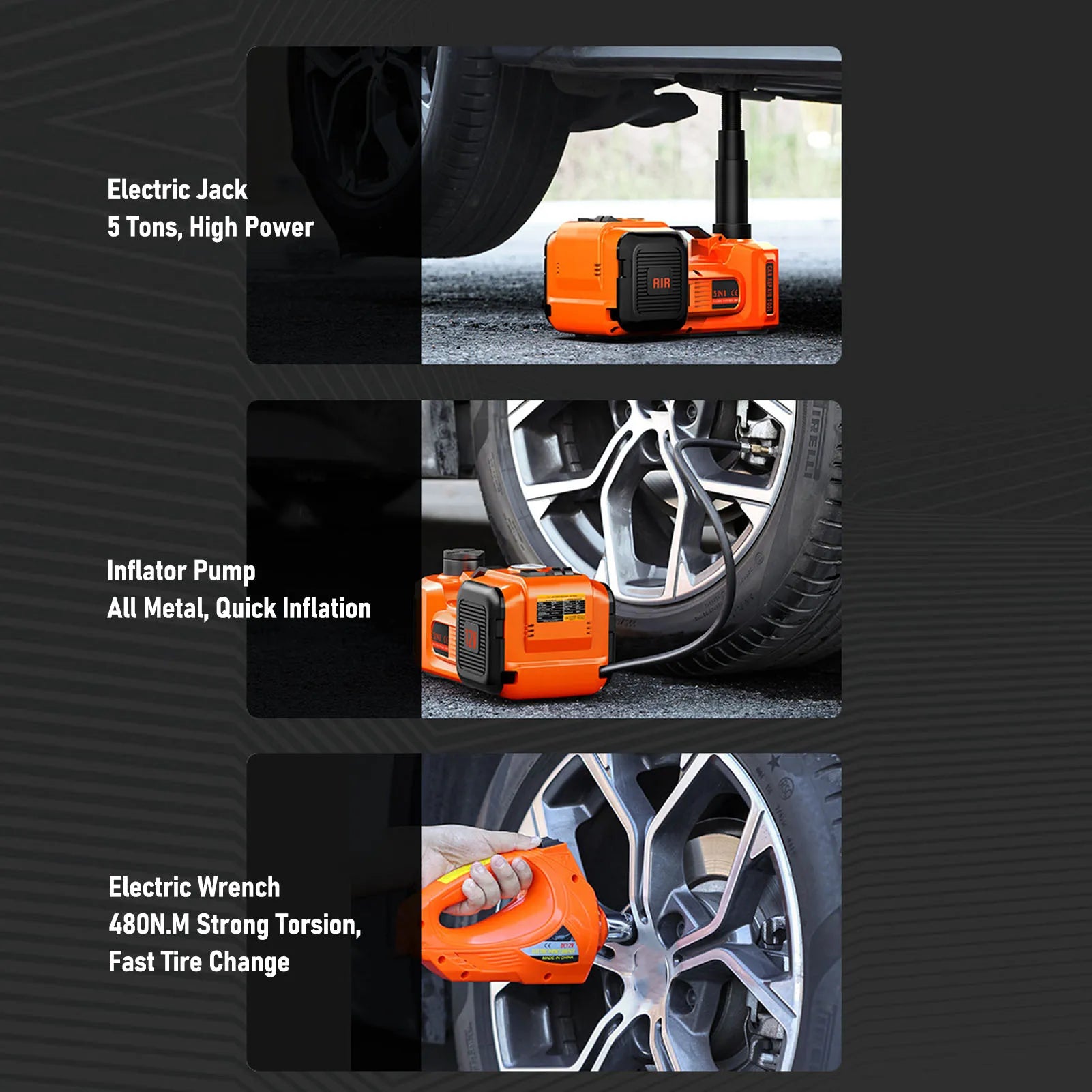 5T Electric Hydraulic Jack